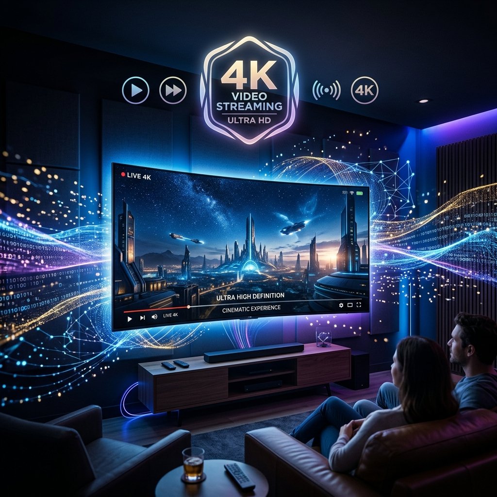 Internet para Streaming 4K